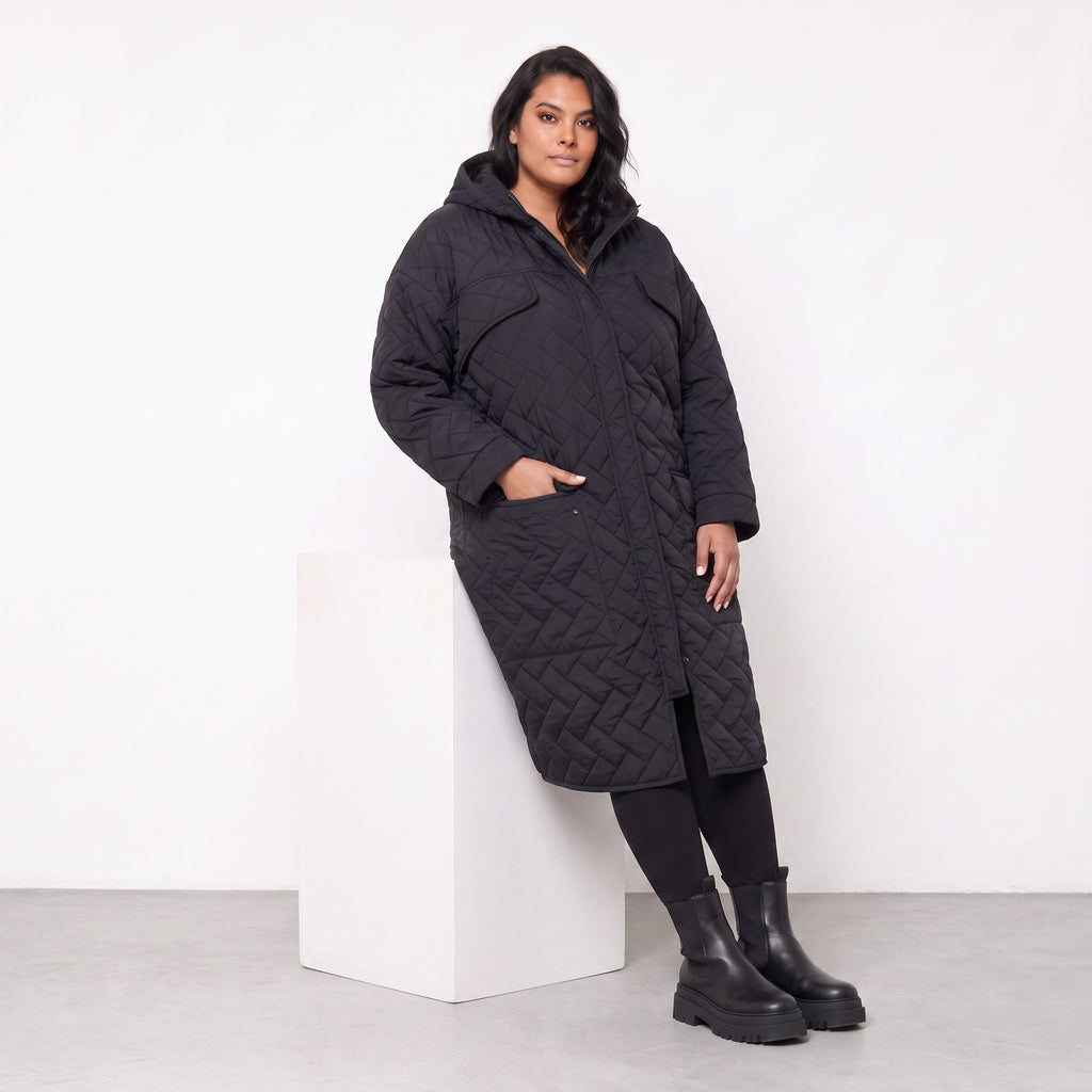 AKH Fashion · Coat · Mirage · 7044 · Black