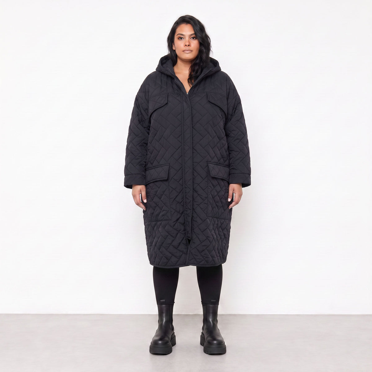 AKH Fashion · Coat · Mirage · 7044 · Black