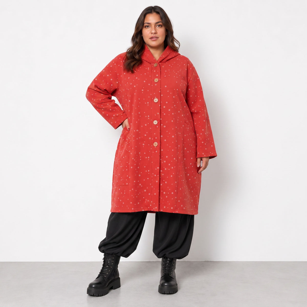 AKH Fashion · Jacket · Momentum · 6660 · Red/Grey