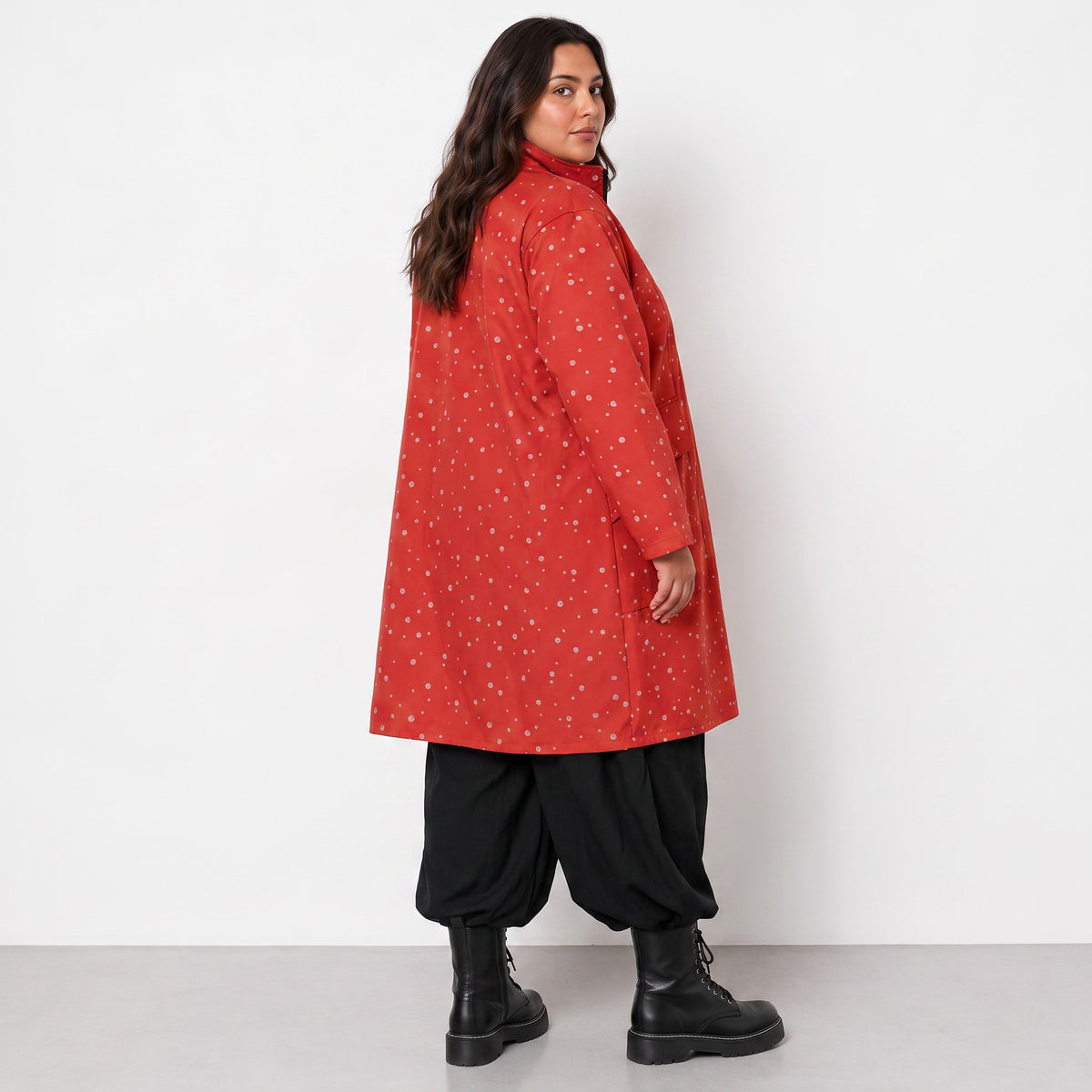 AKH Fashion · Cappotto · Momentum · 7036 · Rosso/Grigio