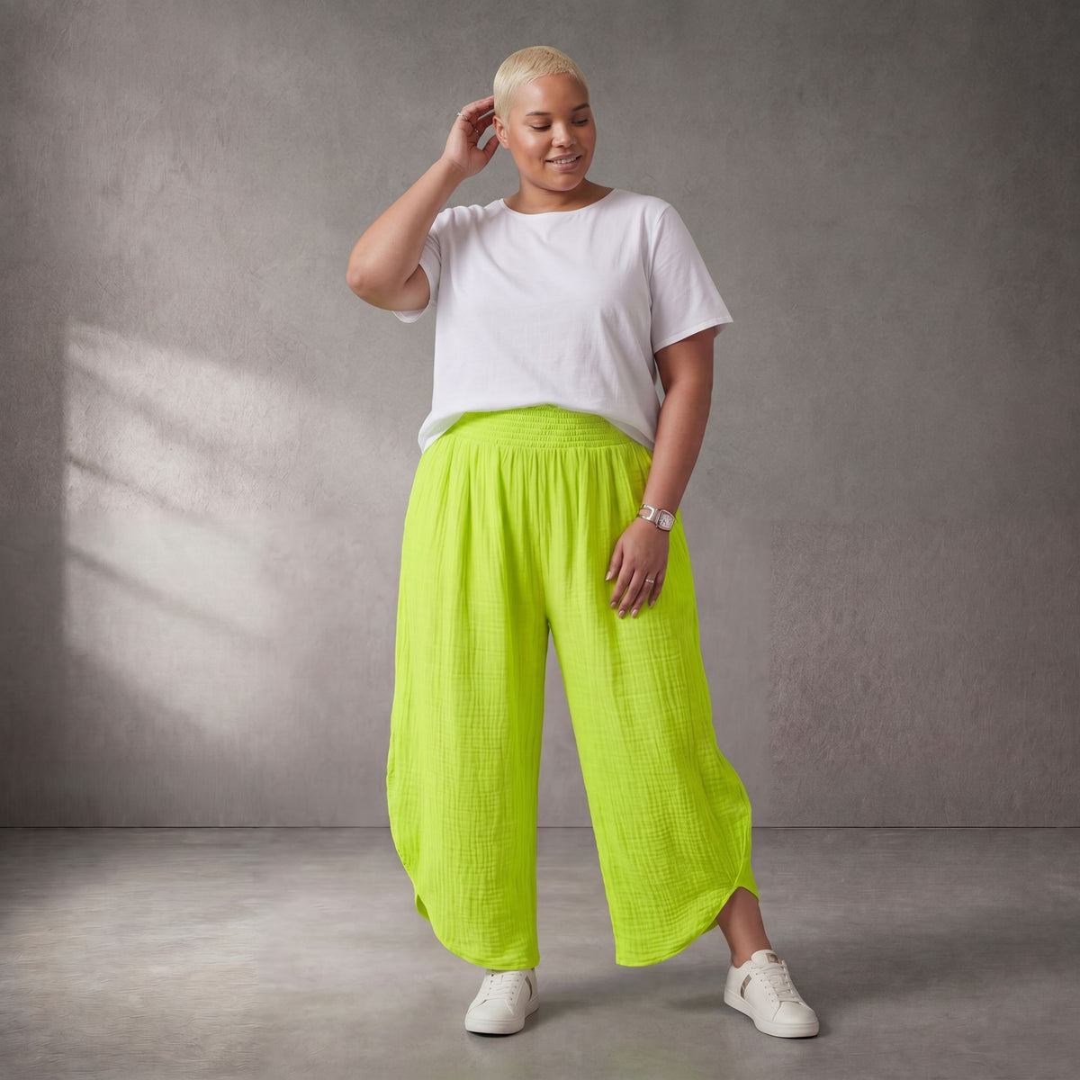 Funky Diva · Trousers · Funky · KD522 · Neon Yellow