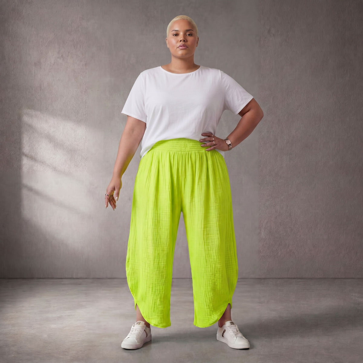 Funky Diva · Trousers · Funky · KD522 · Neon Yellow