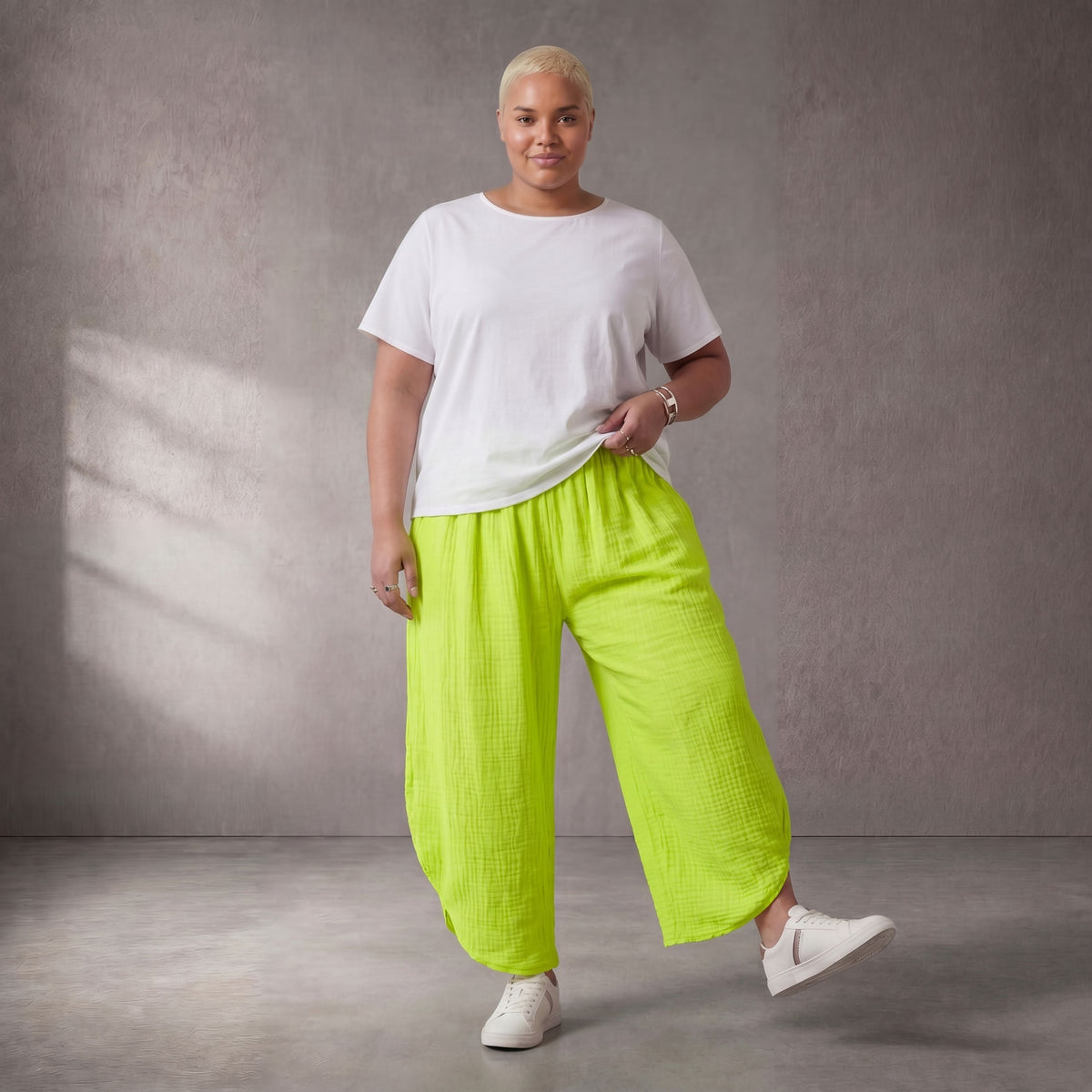 Funky Diva · Trousers · Funky · KD522 · Neon Yellow