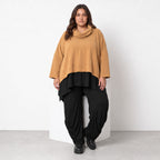 AKH Fashion · T-shirt · Nerva · 3019 · Camel