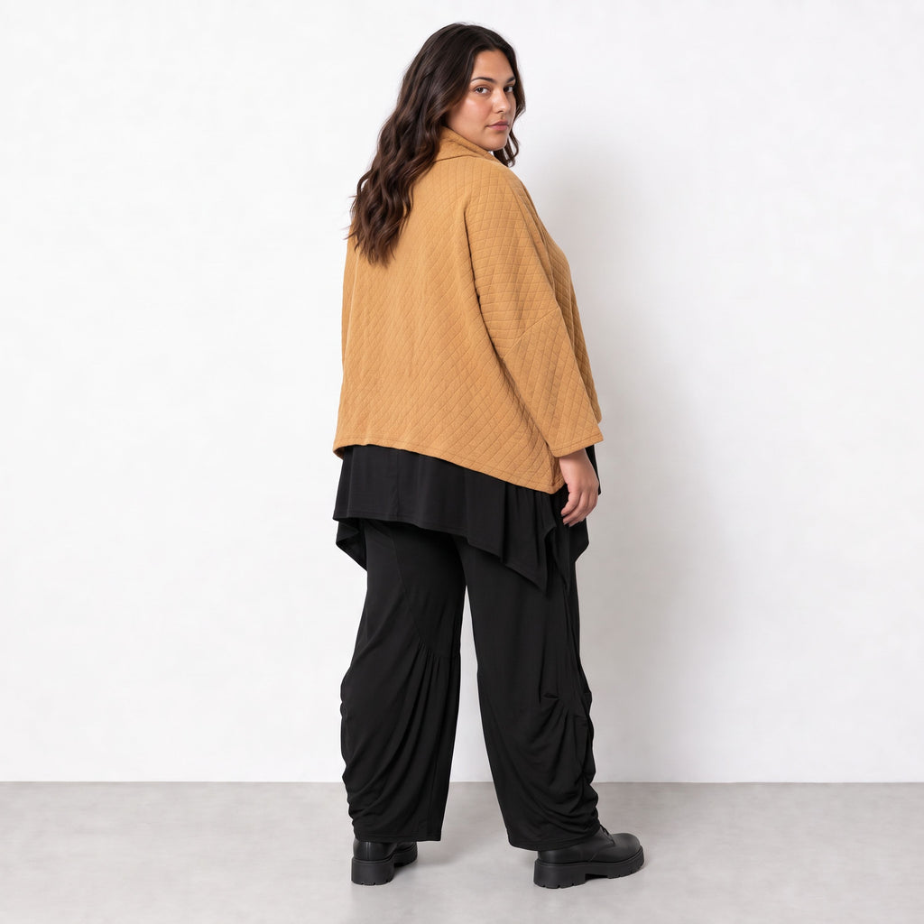 AKH Fashion · T-shirt · Nerva · 3019 · Camel