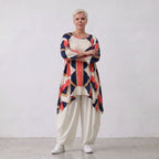 AKH Fashion · Shirt · Nicolle · 1019 · MosaicRed