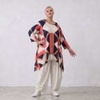 AKH Fashion · Shirt · Nicolle · 1019 · MosaicRed