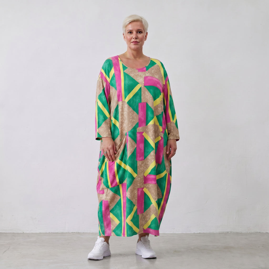 AKH Fashion · Kleid · Nicolle · 7016 · CanvasGreen