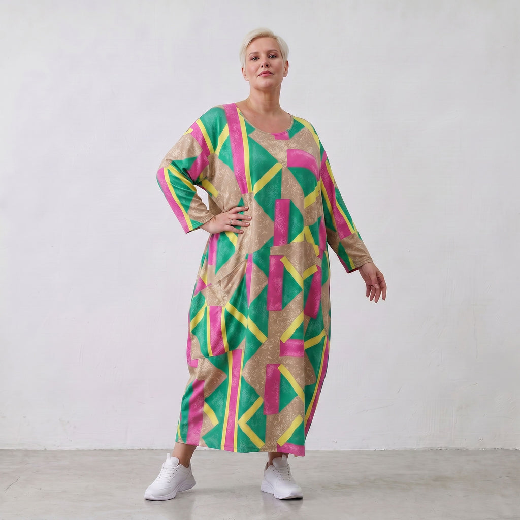 AKH Fashion · Kleid · Nicolle · 7016 · CanvasGreen