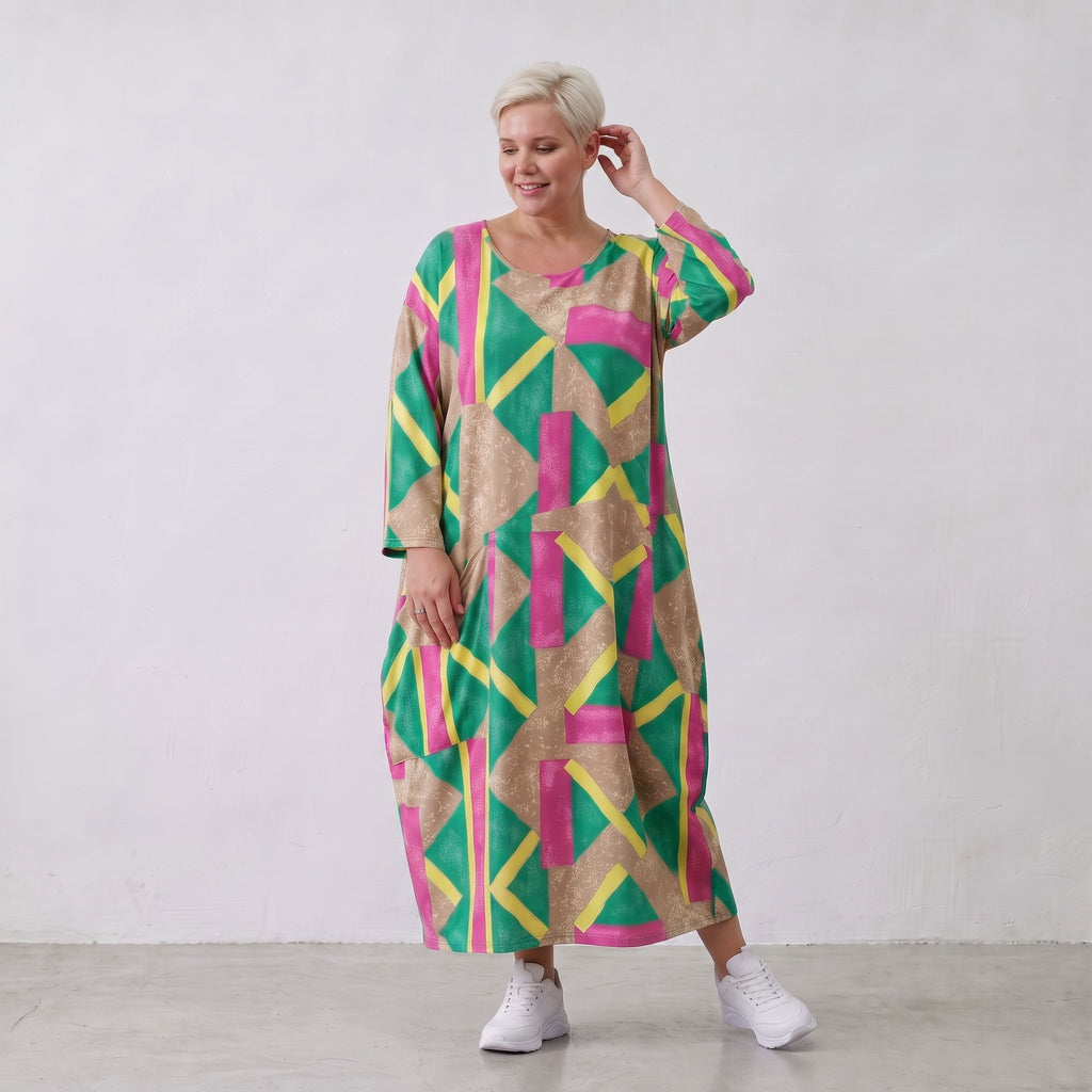 AKH Fashion · Kleid · Nicolle · 7016 · CanvasGreen