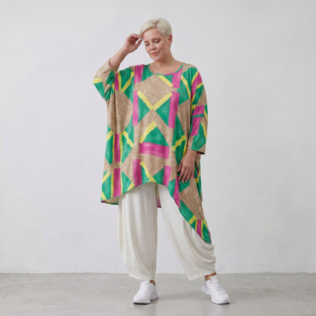 AKH Fashion · Shirt · Nicolle · 7233 · CanvasGreen