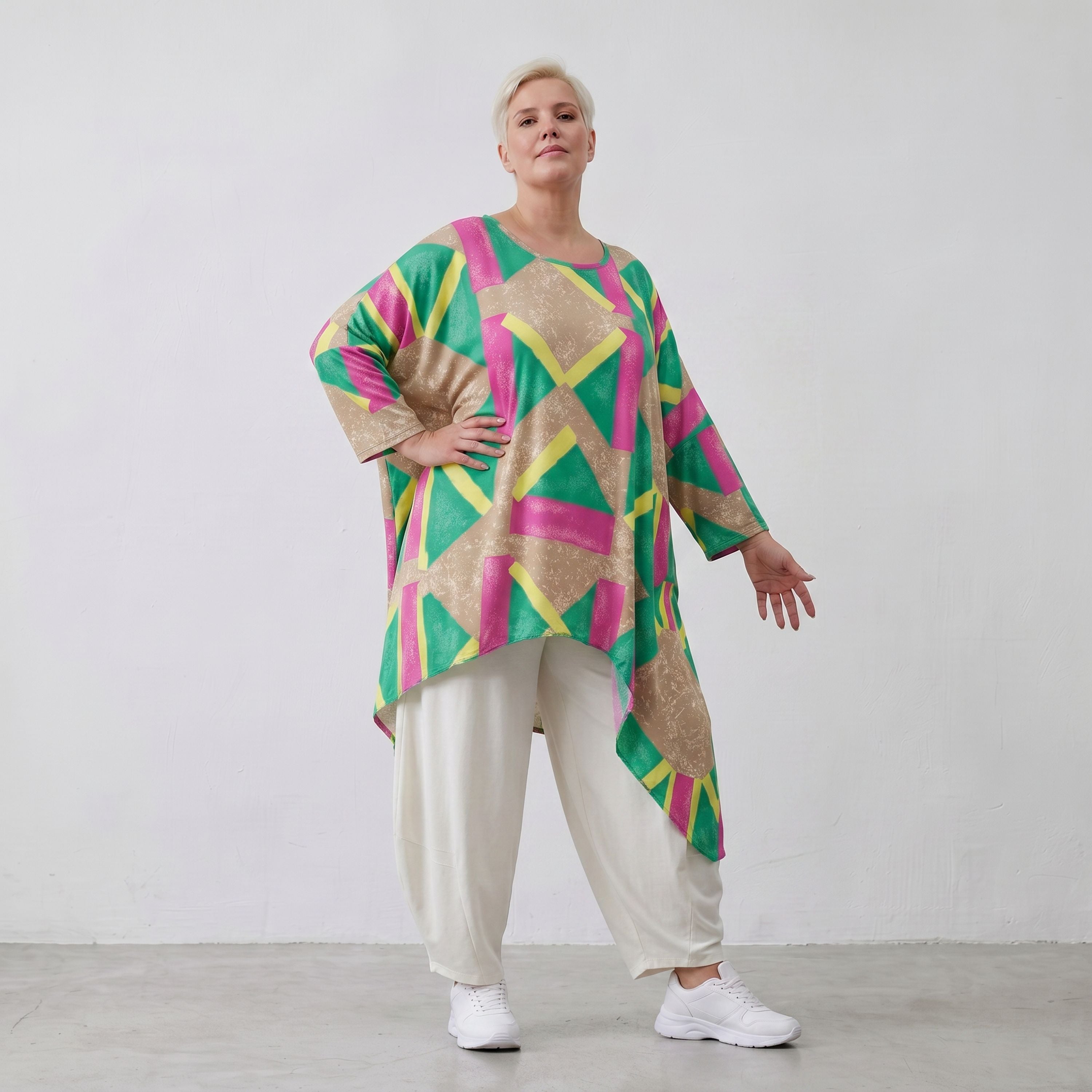 AKH Fashion · Shirt · Nicolle · 7233 · CanvasGreen