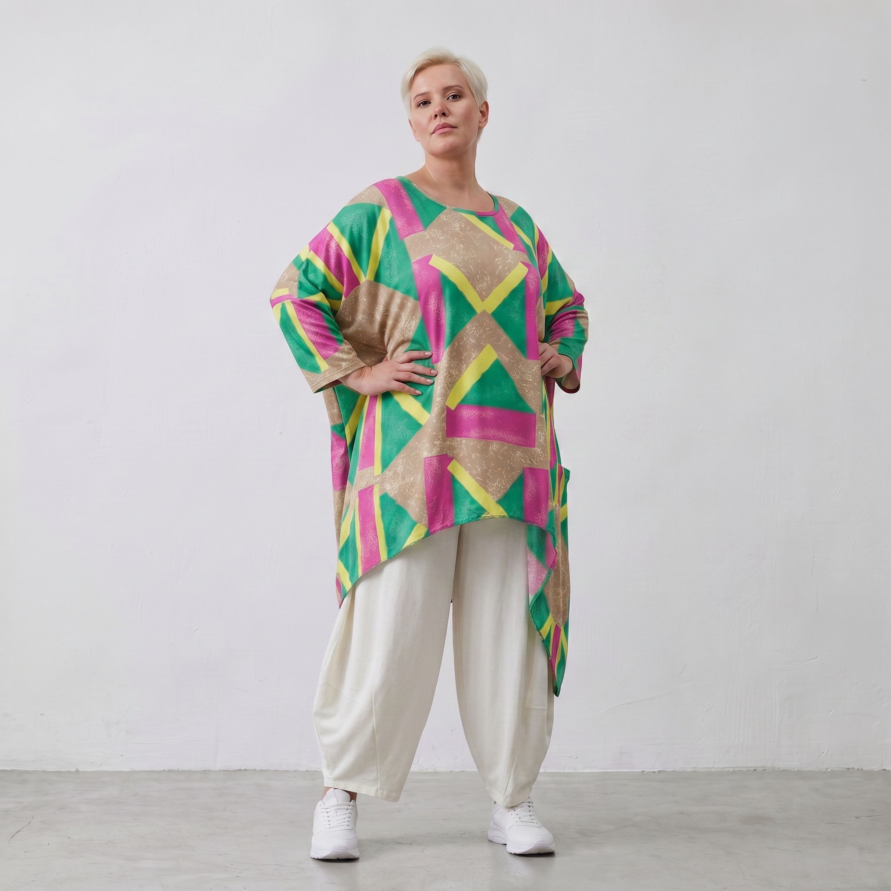 AKH Fashion · Shirt · Nicolle · 7233 · CanvasGreen