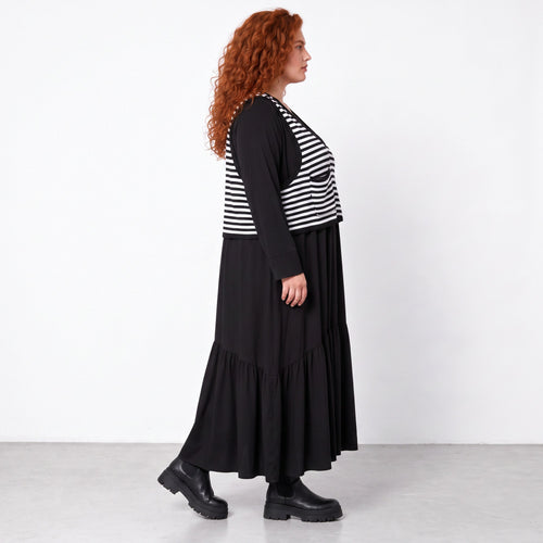 AKH Premium · Überwurf · Nuvella · 2623 · WhiteStripes