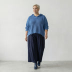 AKH Premium 2601 Big Shirt, Jeans Blue