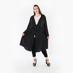 AKH Premium 7188 Cardigan, Schwarz-Weiß