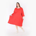 AKH Premium Kleid 7016 Crushed, Rot