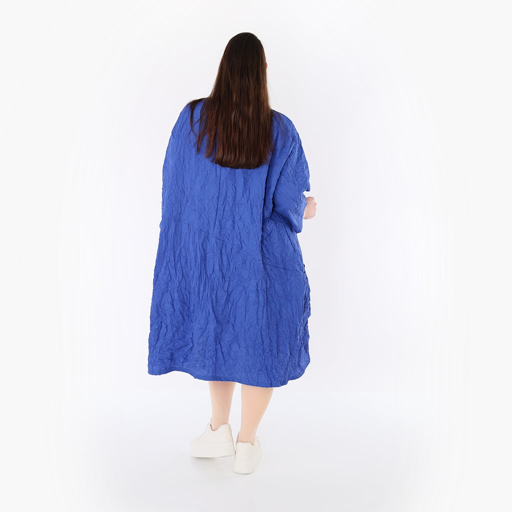 AKH Premium Kleid 7016 Crushed, Royalblau