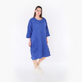 AKH Premium Kleid 7016 Crushed, Royalblau