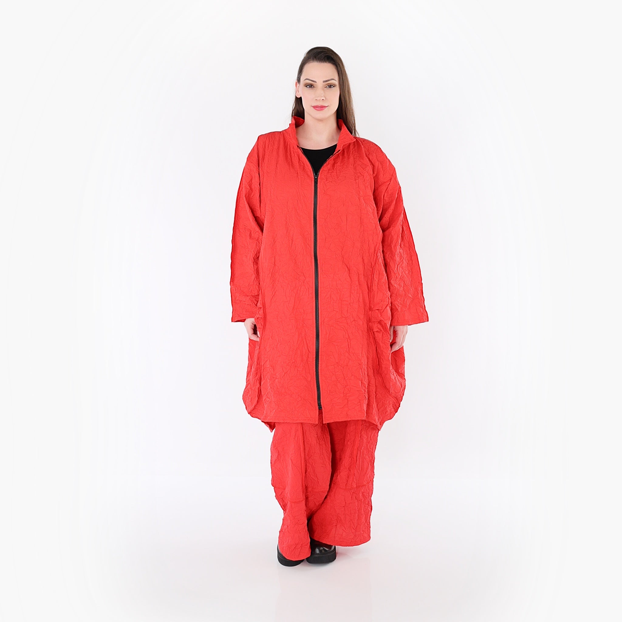 AKH Premium Jacke 7179 Crushed, Rot