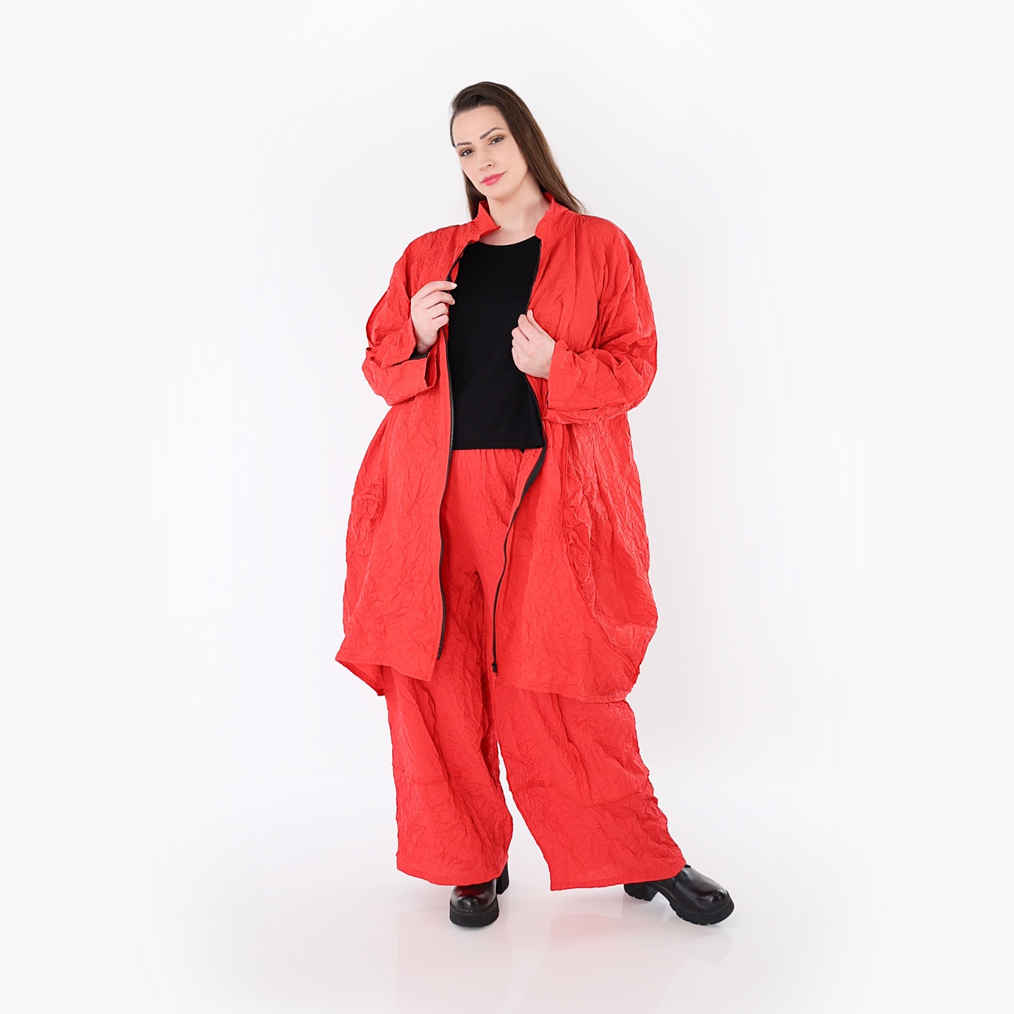 AKH Premium Jacke 7179 Crushed, Rot