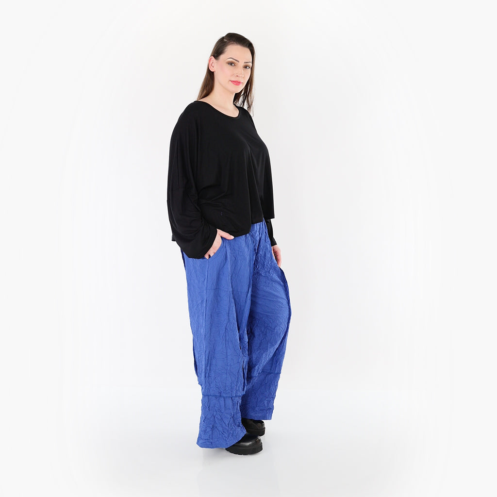 AKH Premium Hose 7189 Crushed, Royalblau