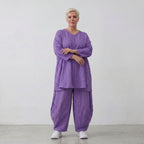 AKH Premium Shirt 7069 Crushed, Lila