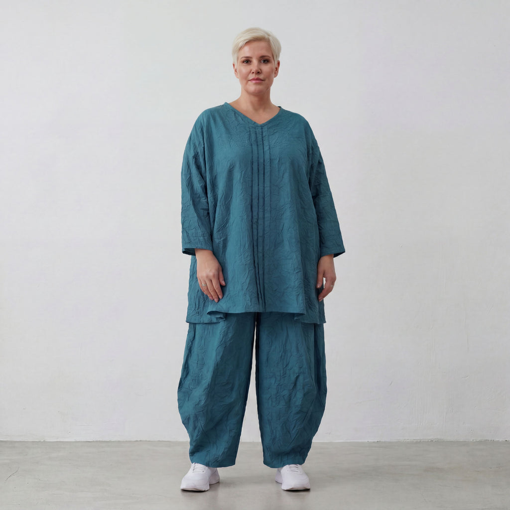 AKH Premium Shirt 7069 Crushed, Tannengrün