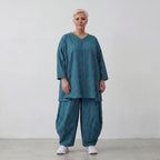 AKH Premium Shirt 7069 Crushed, Tannengrün