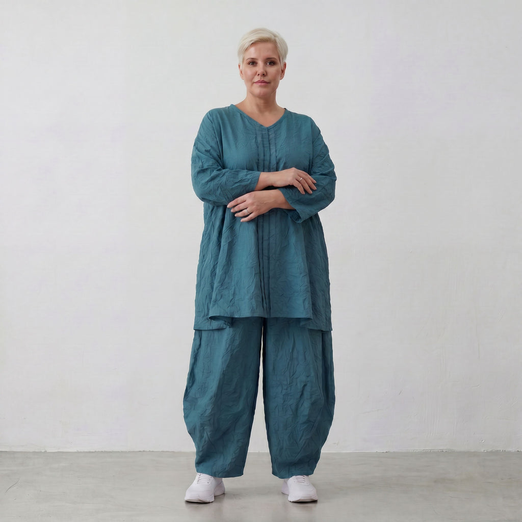 AKH Premium Shirt 7069 Crushed, Tannengrün
