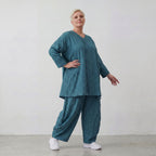 AKH Premium Shirt 7069 Crushed, Tannengrün