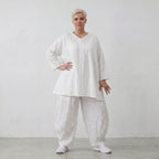 AKH Premium Shirt 7069 Crushed, Weiß