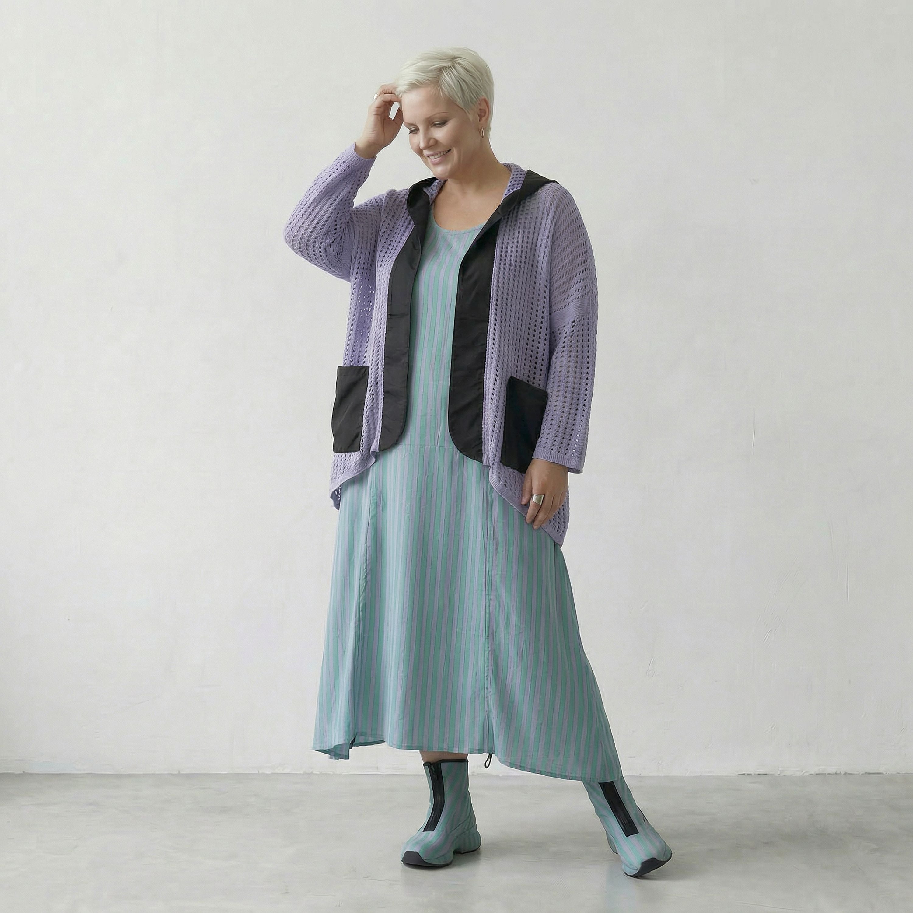 AKH Premium 2611-Cirella, Lilac-Black