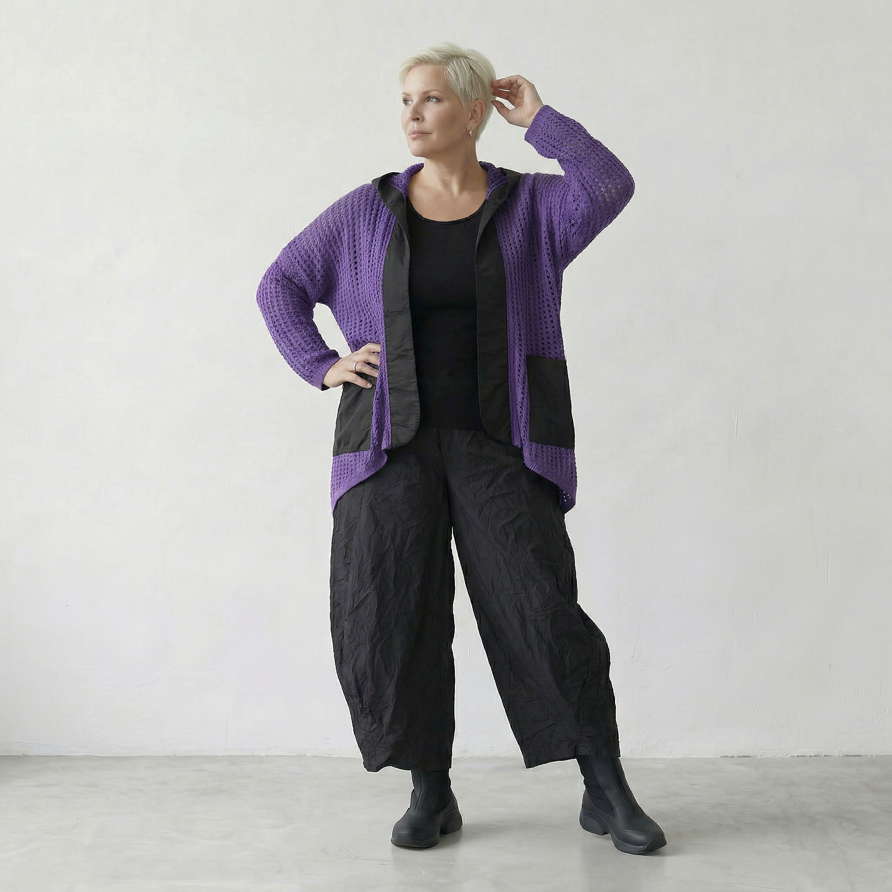 AKH Premium 2611-Cirella, Violet-Black