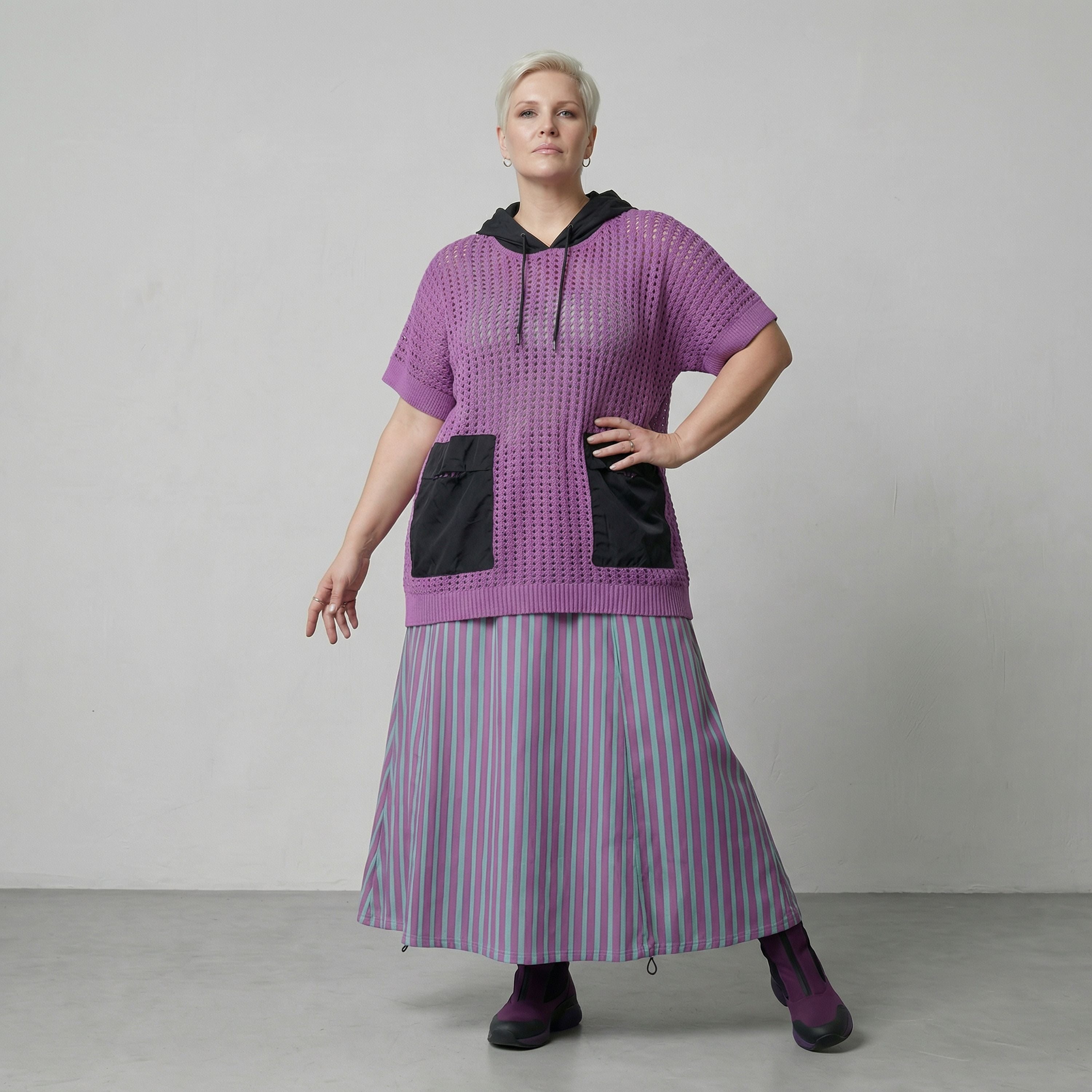 AKH Premium 2612-Cirella, Berry-Black