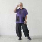 AKH Premium Shirt 2612 Cirella, Violett-Schwarz