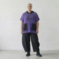 AKH Premium Shirt 2612 Cirella, Violett-Schwarz