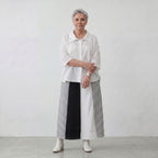 Luftige Damen-Bluse mit Hemdkragen aus feinem Baumwoll-Popeline