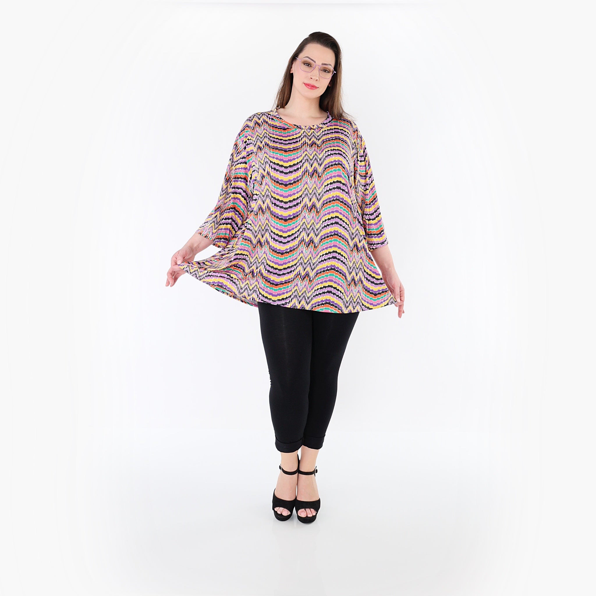 Papita 7042 Big Shirt, Multicolor