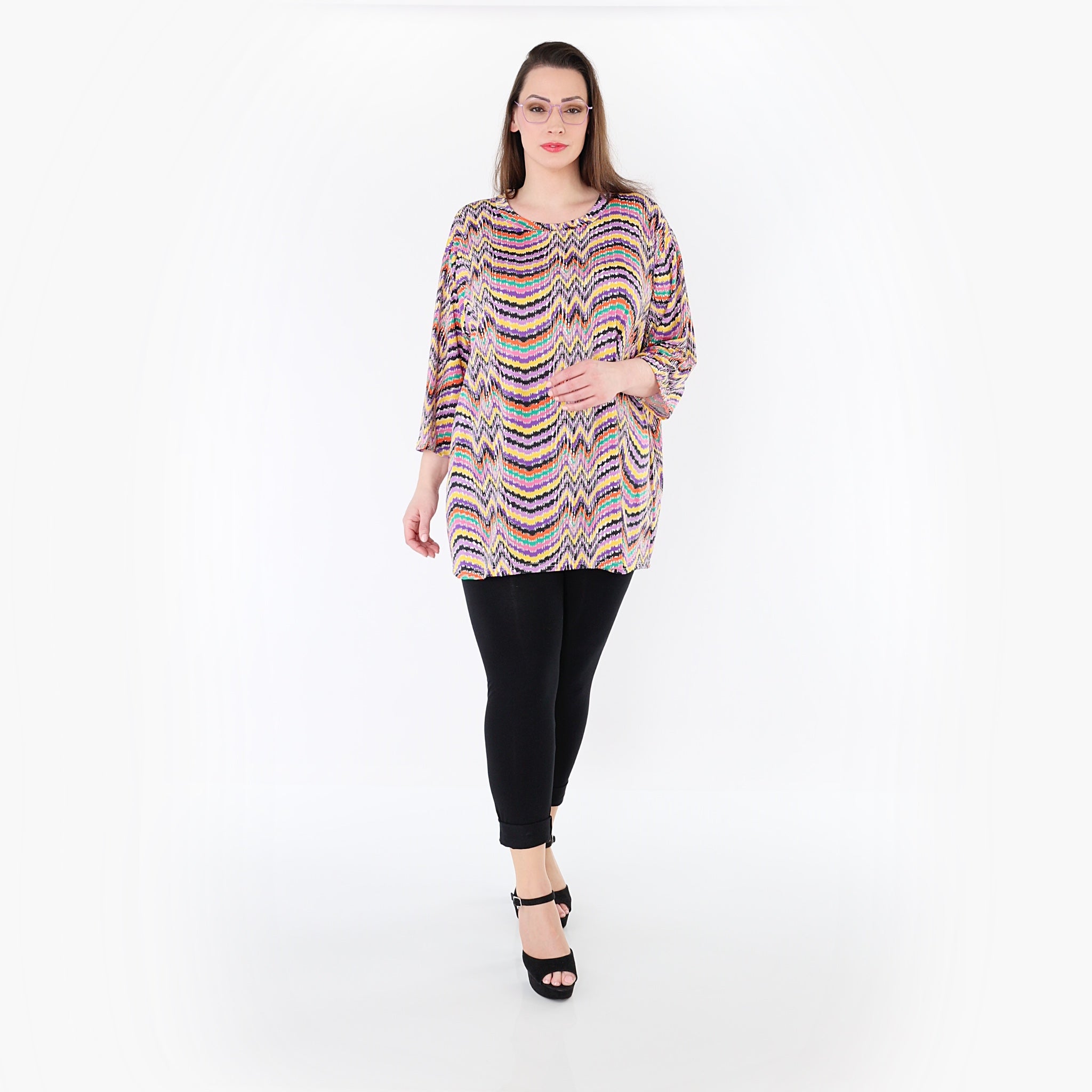 Papita 7042 Big Shirt, Multicolor