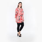 Papita Shirt 7042, Weiß-Rot-Schwarz