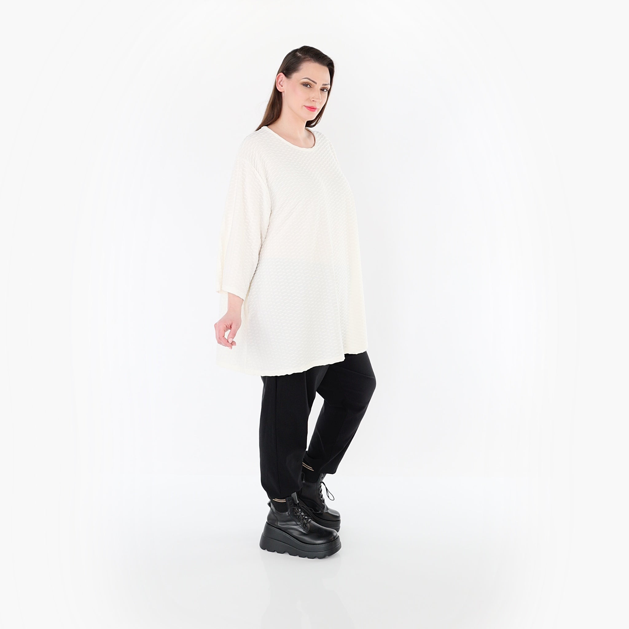 Papita 6936 Big Shirt, White