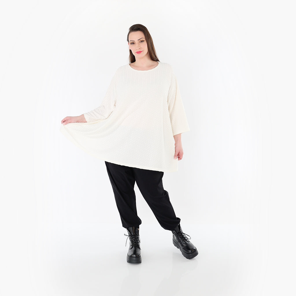 Papita 6936 Big Shirt, Weiß