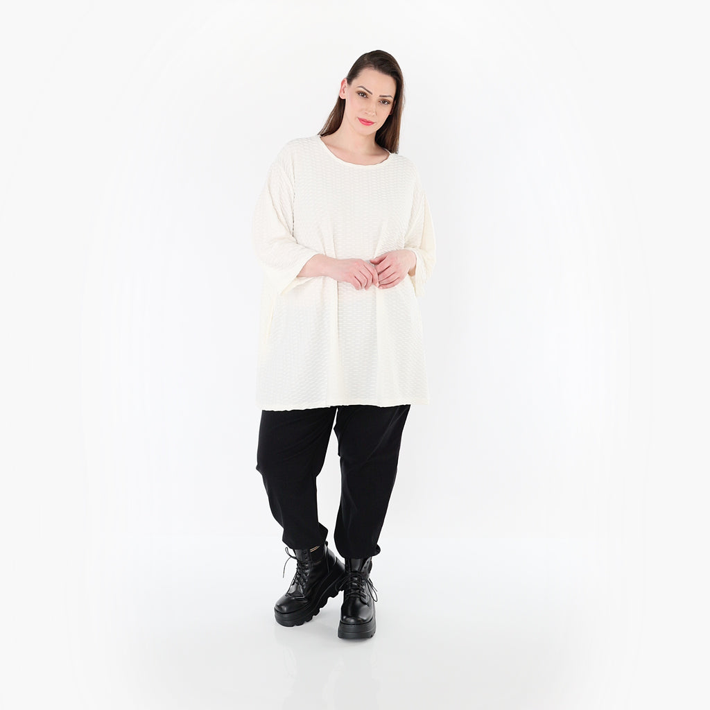 Papita 6936 Big Shirt, Weiß