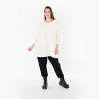 Papita 6936 Big Shirt, Weiß