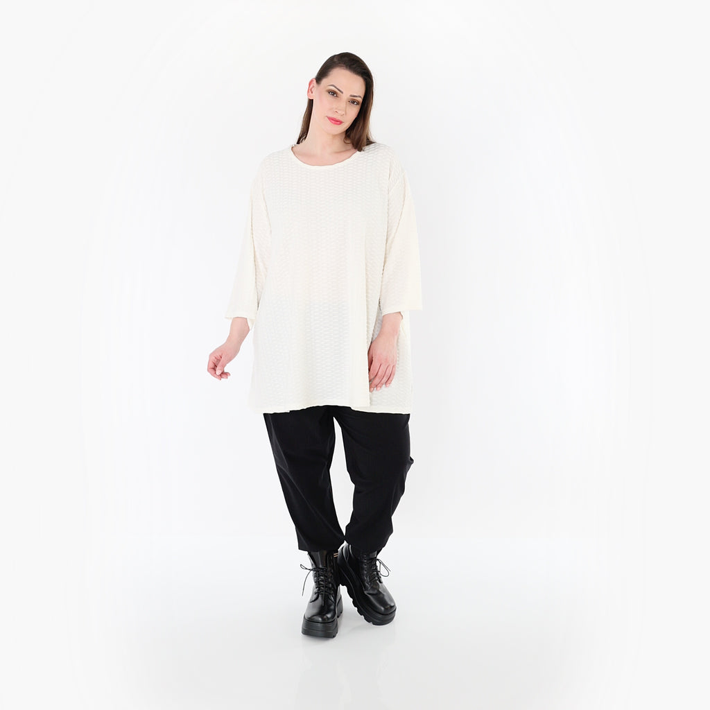 Papita 6936 Big Shirt, Weiß