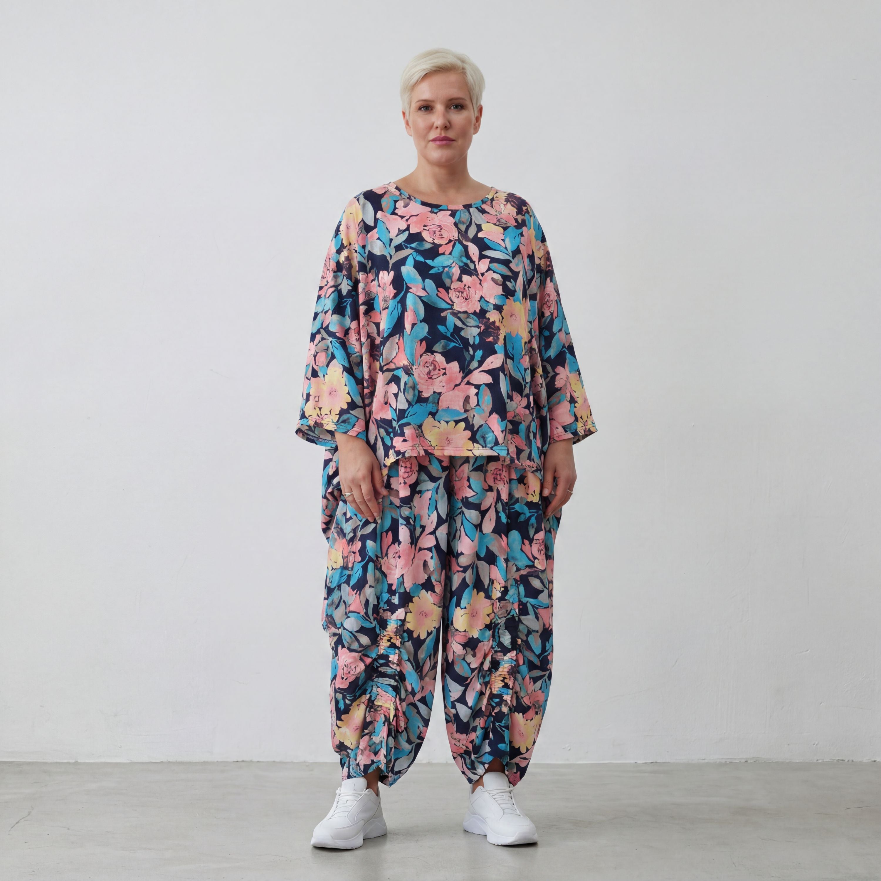 AKH Fashion · Shirt · Rayonia · 6680 · BlueOrchid