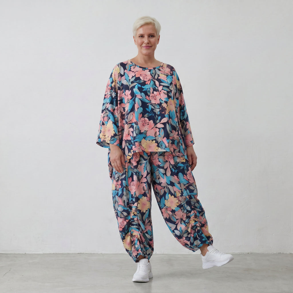 AKH Fashion · Shirt · Rayonia · 6680 · BlueOrchid