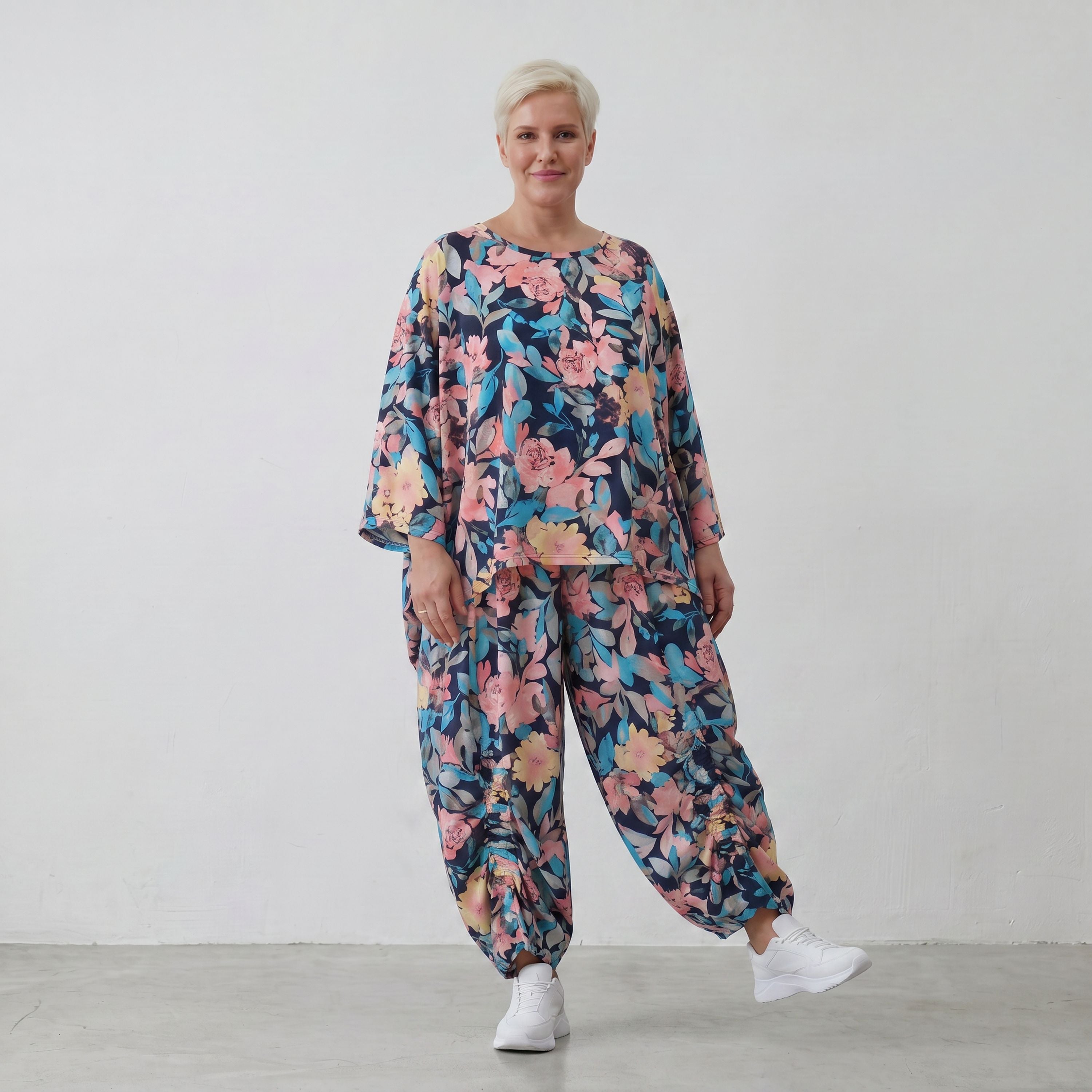 AKH Fashion · Shirt · Rayonia · 6680 · BlueOrchid