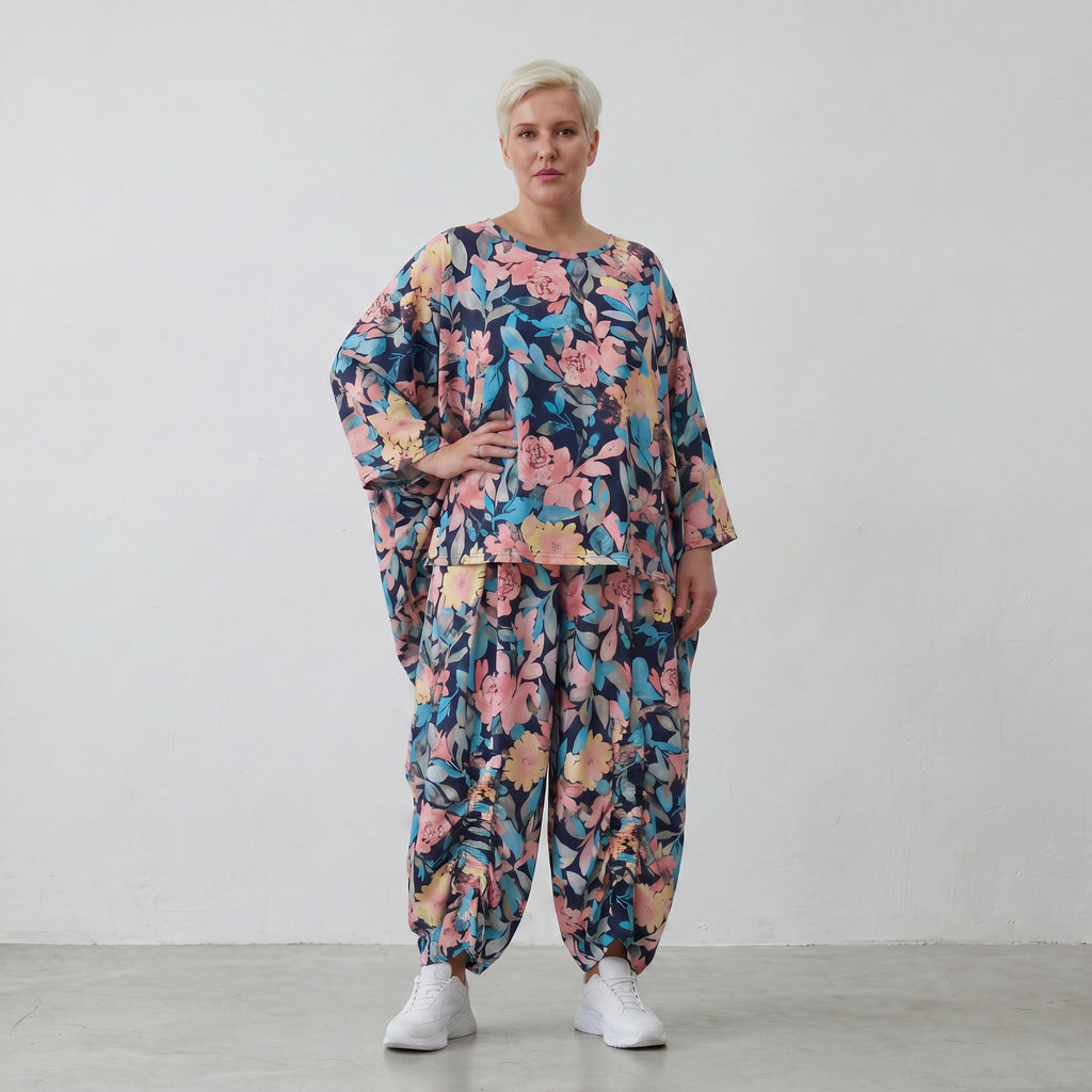 AKH Fashion · Shirt · Rayonia · 6680 · BlueOrchid